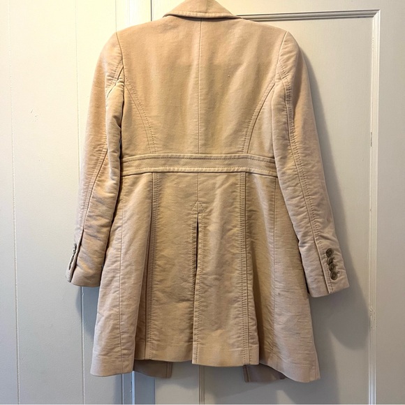 💖 Ann Taylor Petite Gorgeous Cream Winter Coat  Designer Coat Timeless s… - Picture 4 of 16